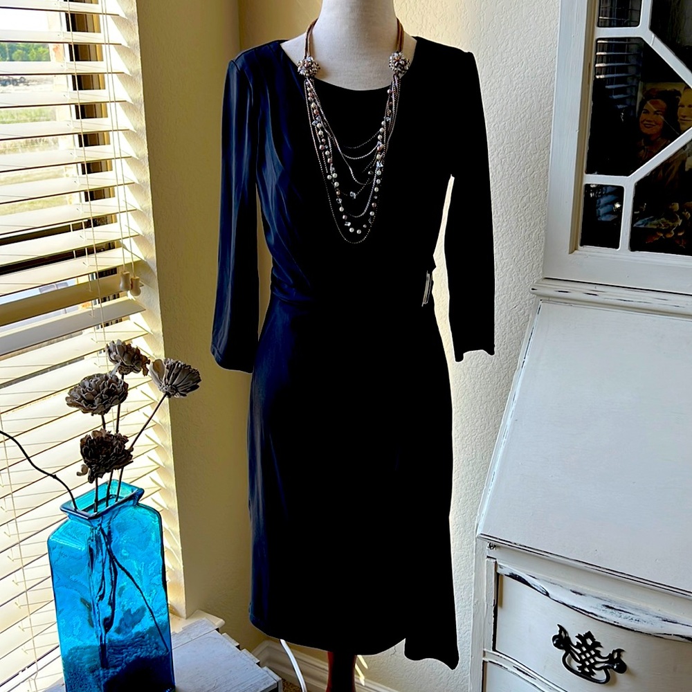 WHBM Black Dress Size 2